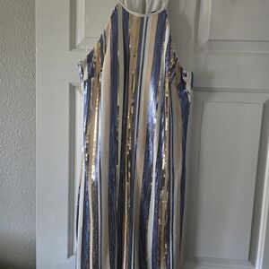 Sequin Hearts Multicolor Sequin Dress